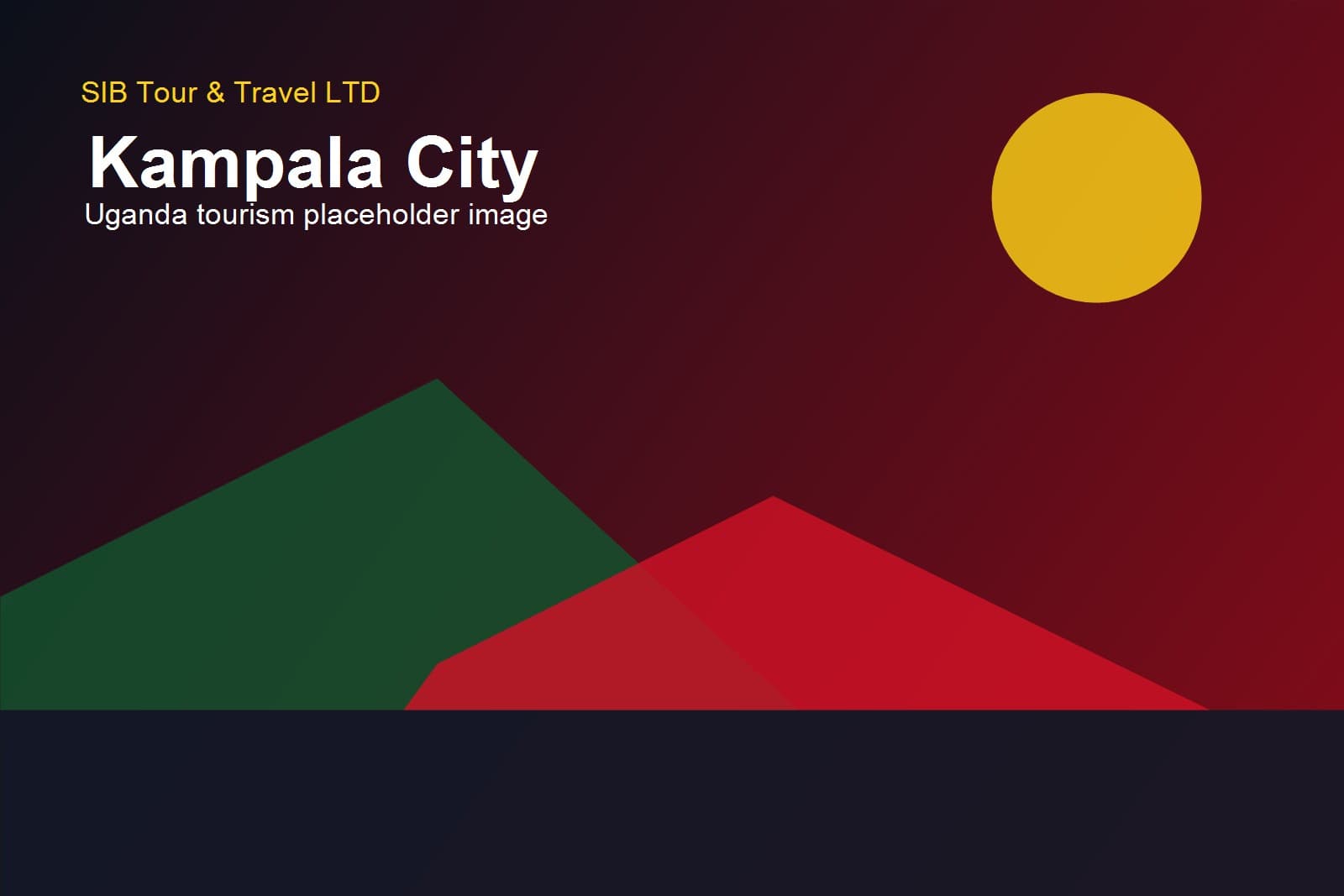 Kampala Uganda airport transfer and private car service
